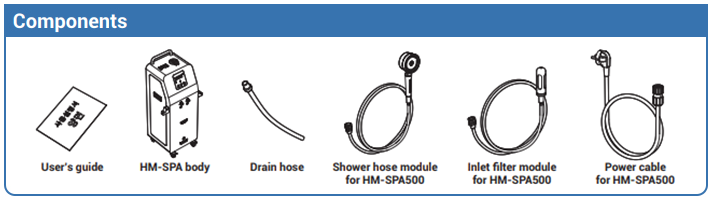 Nanobubble Hydrogen SPA Generator HM-Spa 500